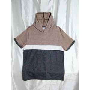 Highland Originals hoodie sports shirt tan gray white